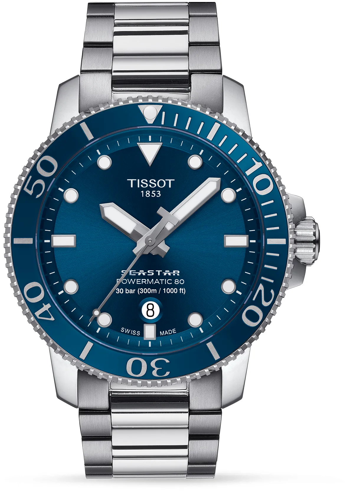 Tissot Seastar 1000 T120.407.11.041.03 43mm Stainless steel Blue