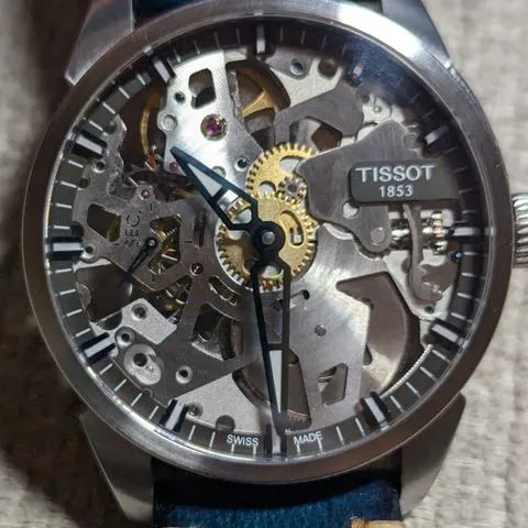 Tissot T-Classic T0704051641100 43mm Stainless steel Skeleton