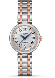 Tissot T-Lady T126.207.22.013.00 29mm Rose gold and Stainless steel White