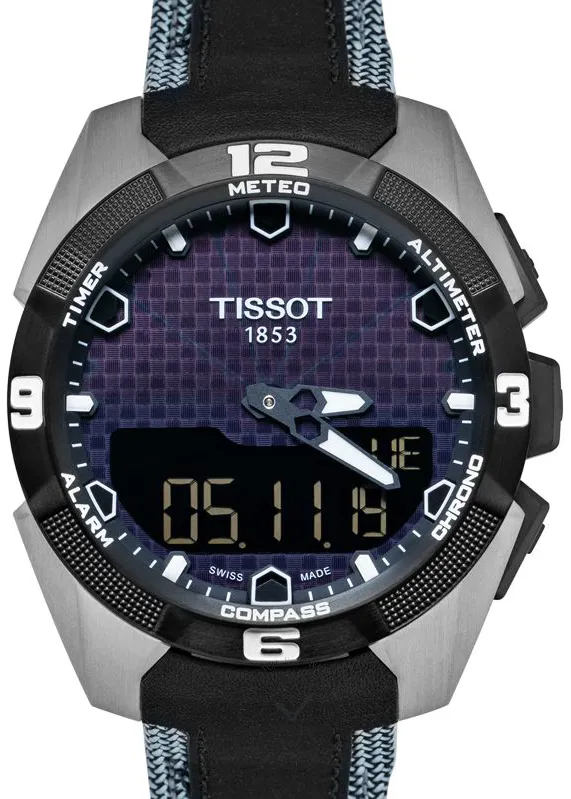 Tissot T-Touch Expert Solar T0914204605101 45mm Titanium Black