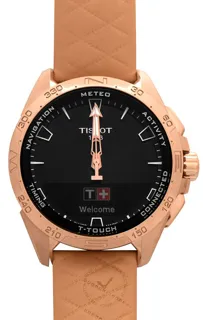 Tissot Touch Collection T121.420.46.051.00 Rose gold Black