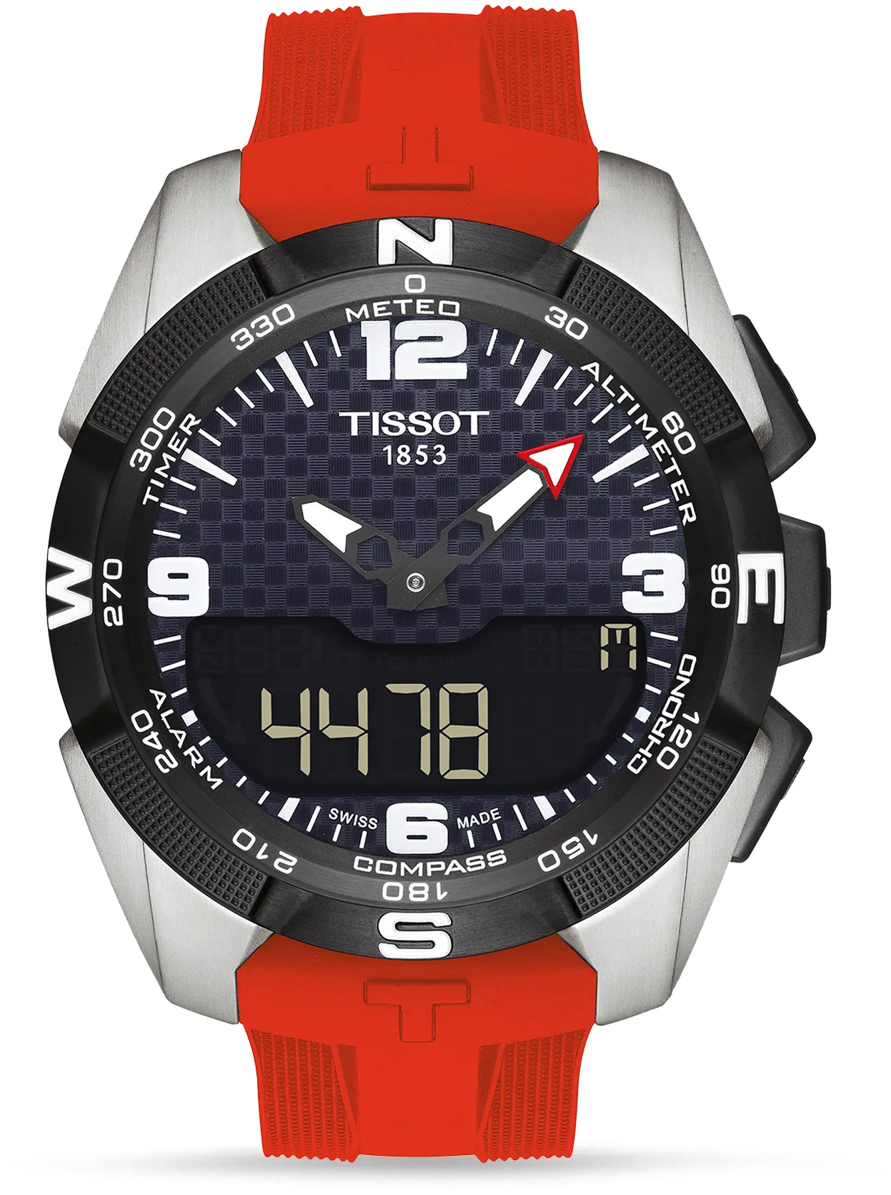 Tissot Touch T0914204705700 45mm Titanium Black