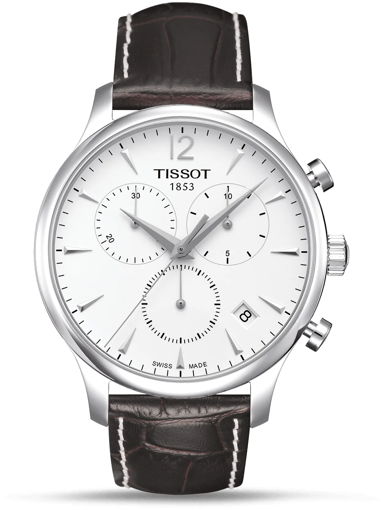 Tissot Tradition T063.617.16.037.00 42mm Stainless steel Silver