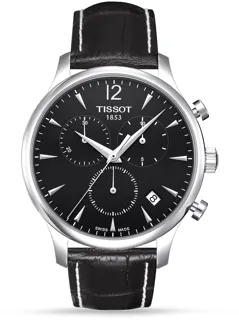 Tissot Tradition T063.617.16.057.00 Stainless steel Black