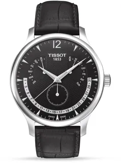 Tissot Tradition T063.637.16.057.00 Stainless steel Black