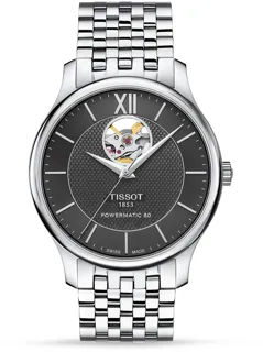 Tissot Tradition T0639071105800 Stainless steel Black