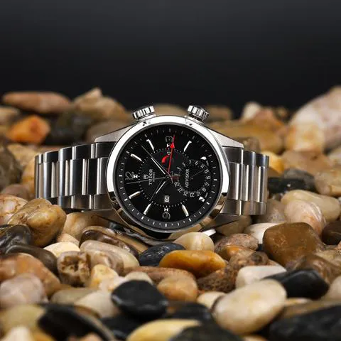 Tudor Heritage 79620TN 42mm Stainless steel Black