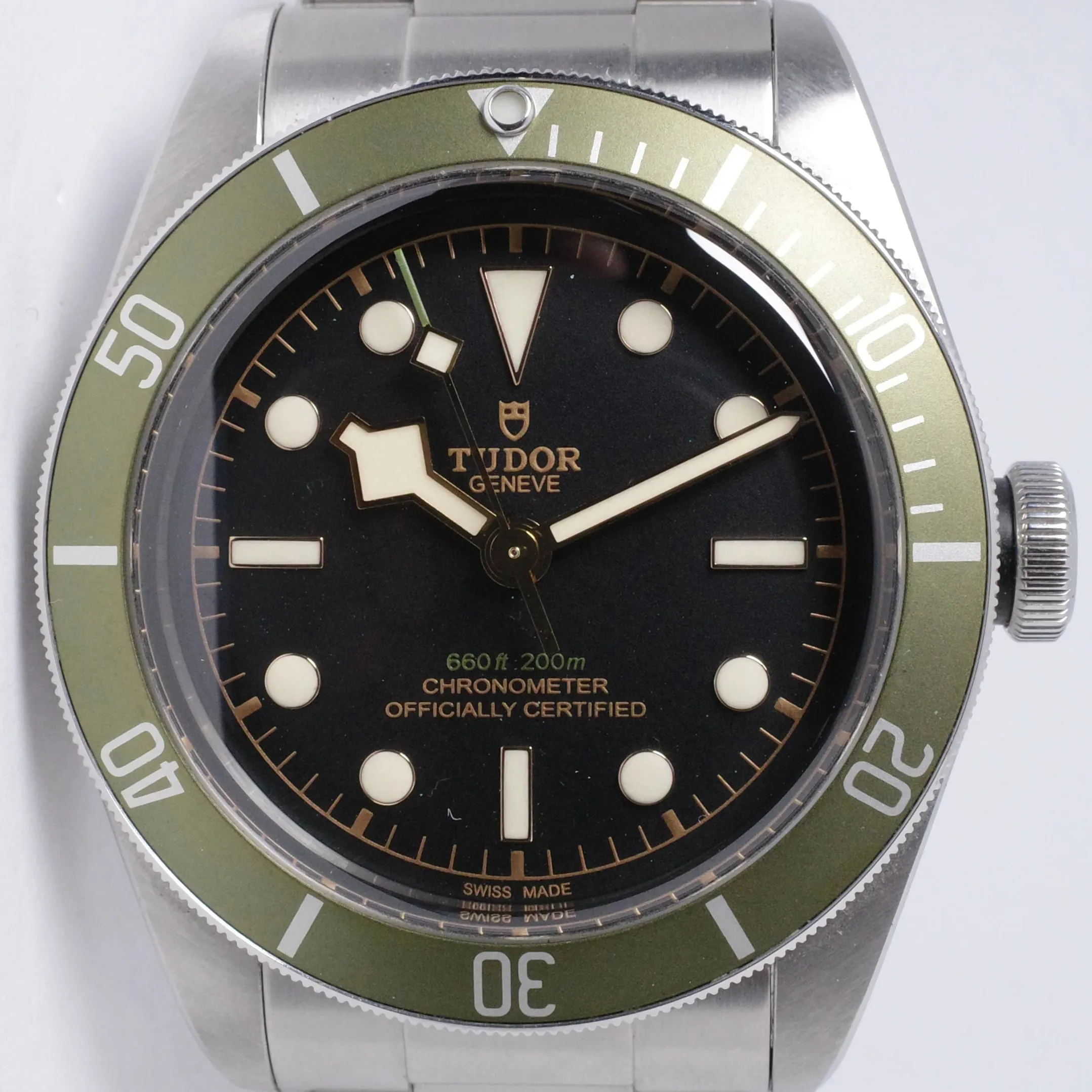 Tudor Heritage Black Bay M79230G-001 Stainless steel Black