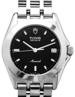 Tudor Monarch 15720-0001 Stainless steel Black