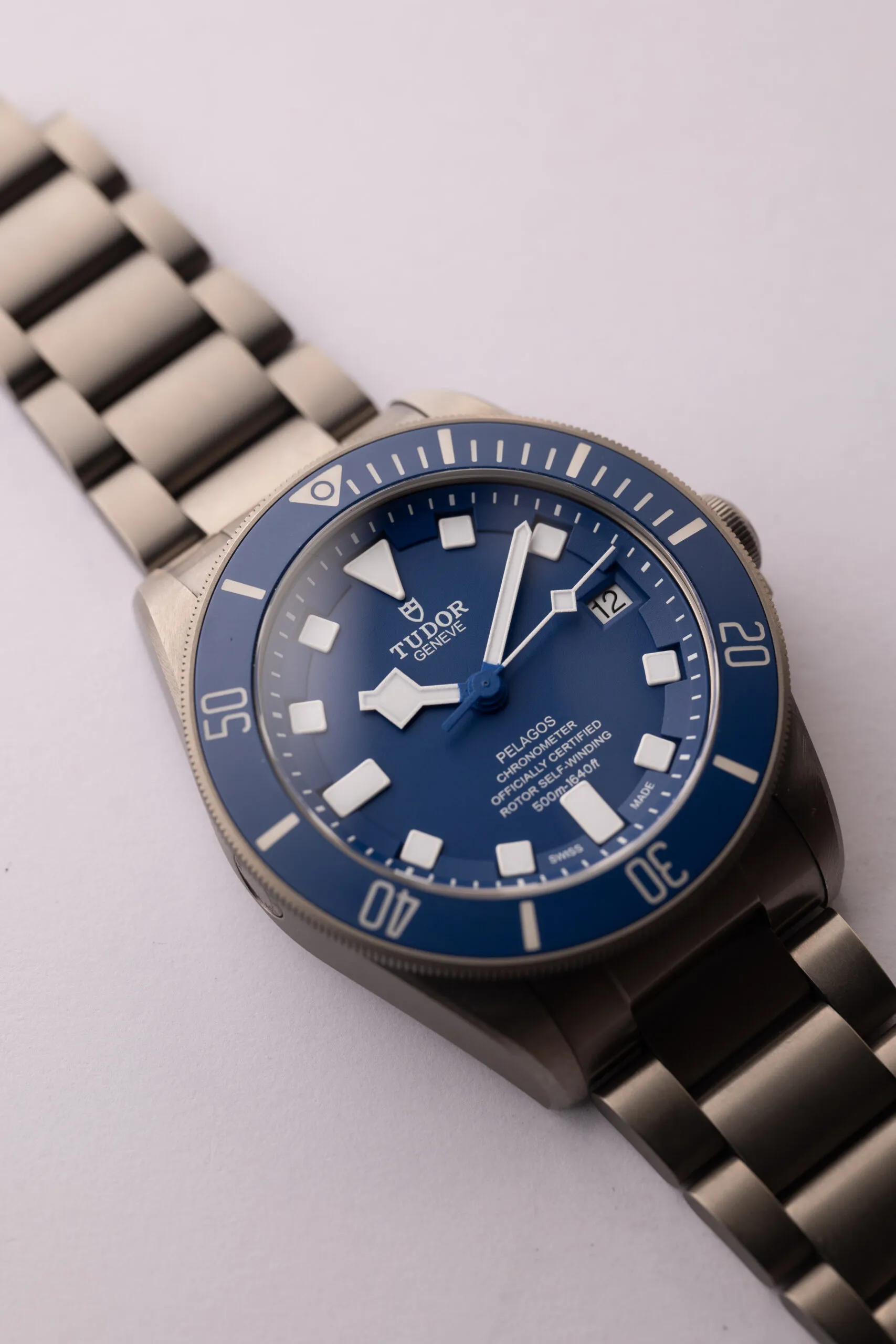 Tudor Pelagos 25600 0mm Titanium Blue 2