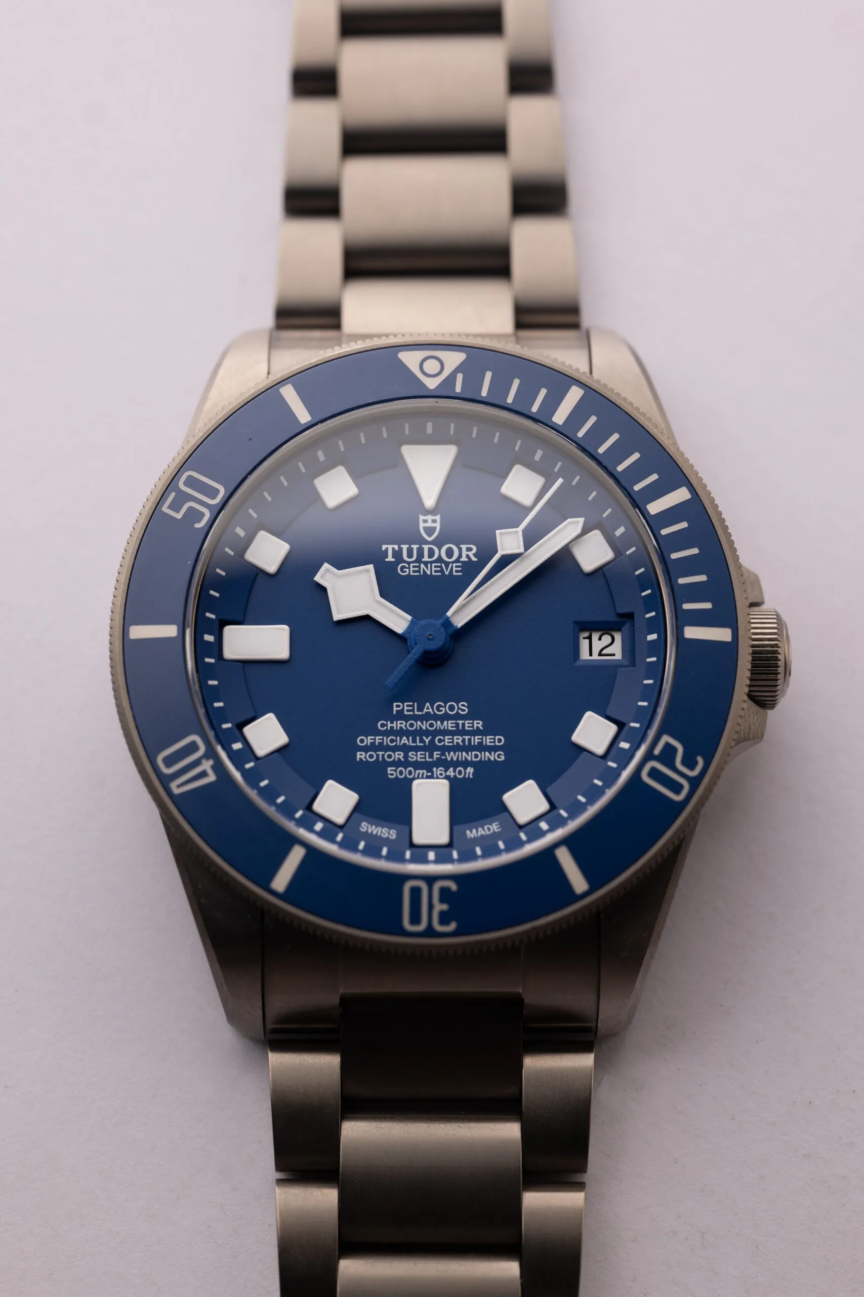 Tudor Pelagos 25600 0mm Titanium Blue 3