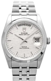 Tudor Prince Date 76200-0011 Stainless steel Silver