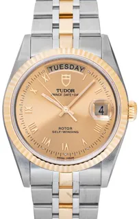 Tudor Prince Date 76213-0021 Stainless steel Golden