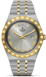 Tudor Royal M28603-0001 18k yellow gold Silver