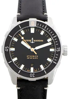 Ulysse Nardin Diver 8163-175/92 Stainless steel Black