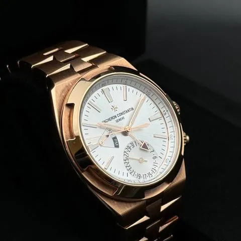 Vacheron Constantin Overseas Dual Time 7900V/000R-B336 41mm Rose gold Silver 6