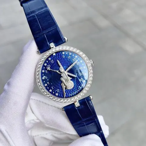 Van Cleef & Arpels VCARO8T500 38mm White gold Blue 2