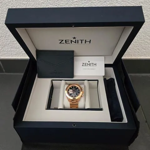 Zenith Chronomaster Sport 18.3101.3600/21.M3100 41mm Rose gold Black 2