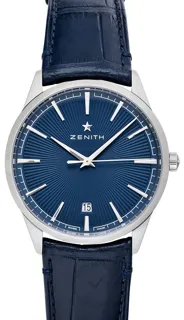 Zenith Elite 03.3100.670/02.C922 Stainless steel Blue