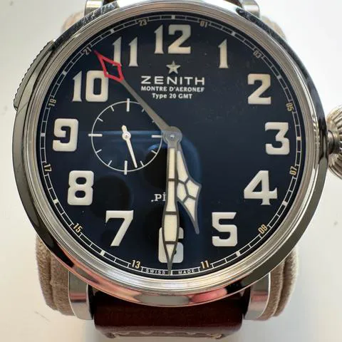 Zenith Pilot 03.2430.693/21.C723 48mm Stainless steel Black 12