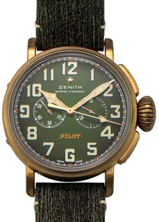 Zenith Pilot 29.2430.4069/63.I001 Bronze Green