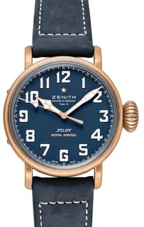 Zenith Pilot 29.2430.679/57.C808 Bronze Blue