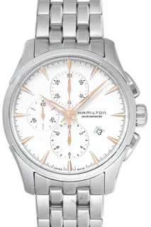 Hamilton Jazzmaster Auto Chrono H32586111 Stainless steel White