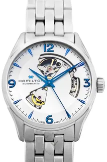 Hamilton Jazzmaster Open Heart H32705152 Stainless steel Silver