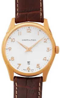 Hamilton Jazzmaster Thinline H38541513 Rose gold White