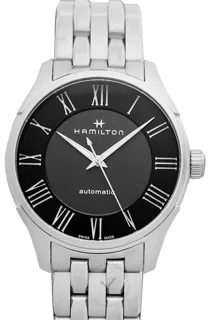 Hamilton Jazzmaster H42535130 Stainless steel Black