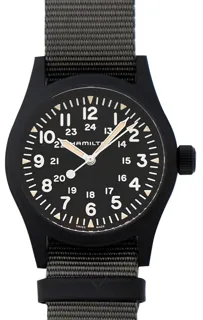 Hamilton Khaki Field H69409930 Stainless steel Black