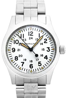 Hamilton Khaki Field H69529113 Stainless steel White