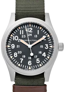 Hamilton Khaki Field H69529933 Stainless steel Black