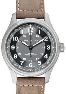 Hamilton Khaki Field H70545550 Titanium Black