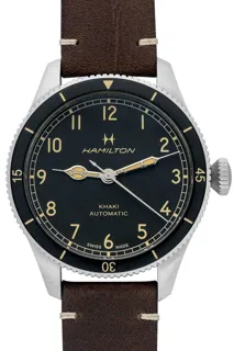 Hamilton Khaki Aviation H76205530 Stainless steel Black