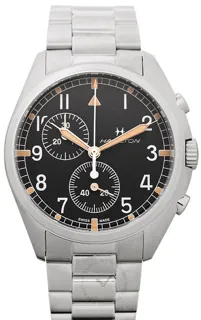 Hamilton Khaki Aviation H76522131 Stainless steel Black