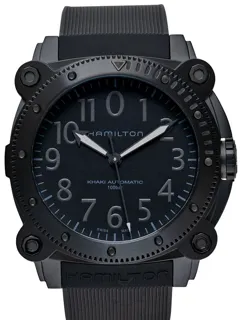 Hamilton Khaki Navy BeLOWZERO H78505330 Titanium Black