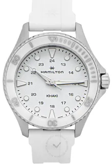 Hamilton Khaki Navy H82221310 Stainless steel White