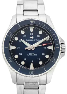 Hamilton Khaki Navy Scuba H82505140 Stainless steel Blue