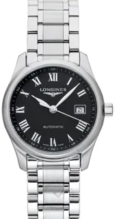 Longines Master Collection L22574516 Stainless steel Black