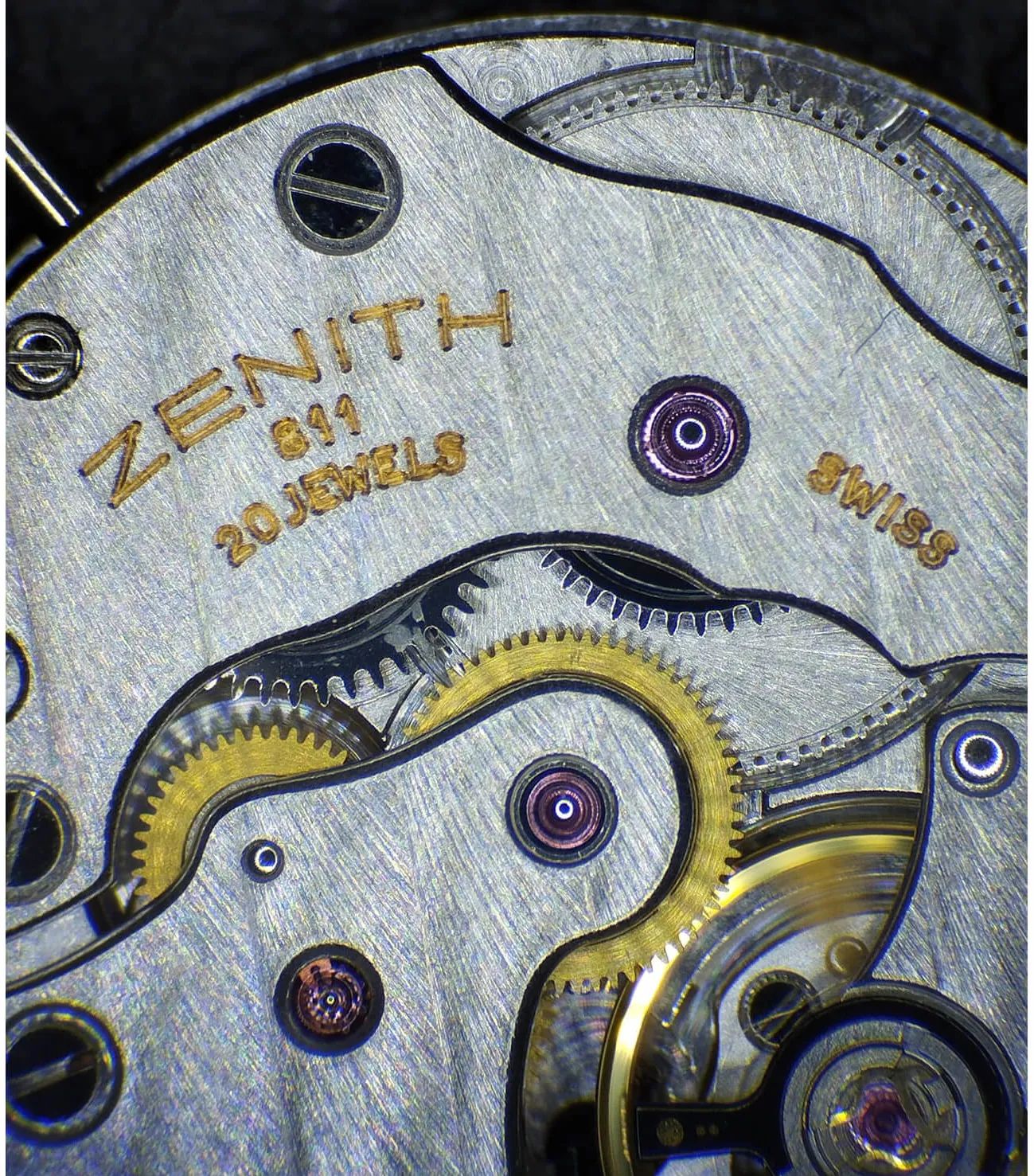 Zenith Stellina 06-0010-811 35mm Oro giallo 18kt bianco 5