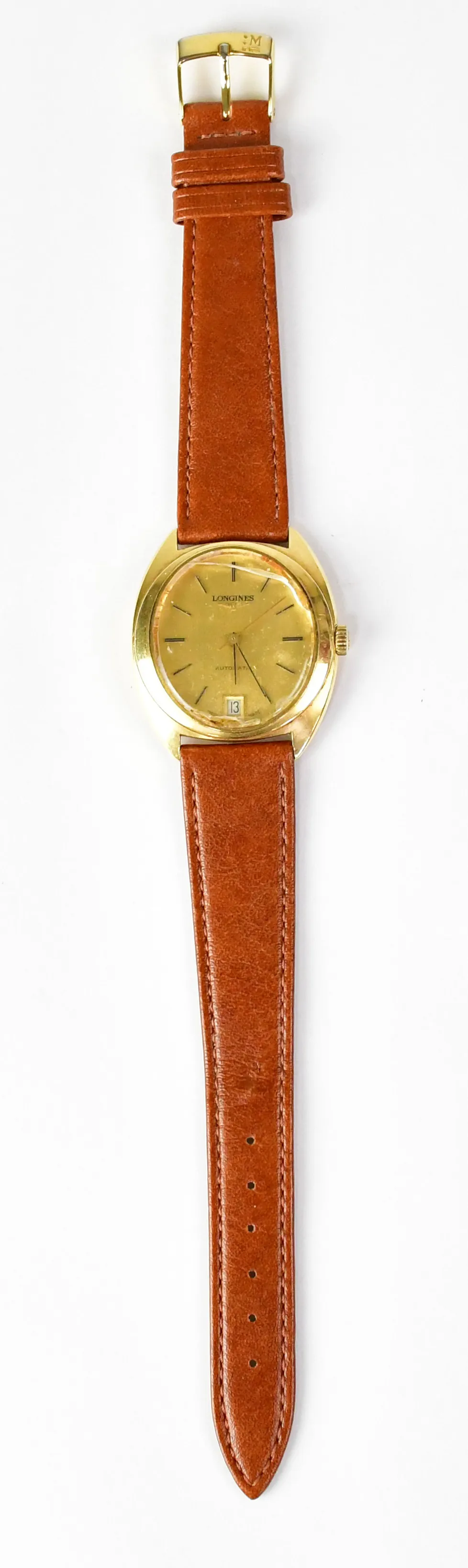 Longines 33mm Yellow gold Champagne 2