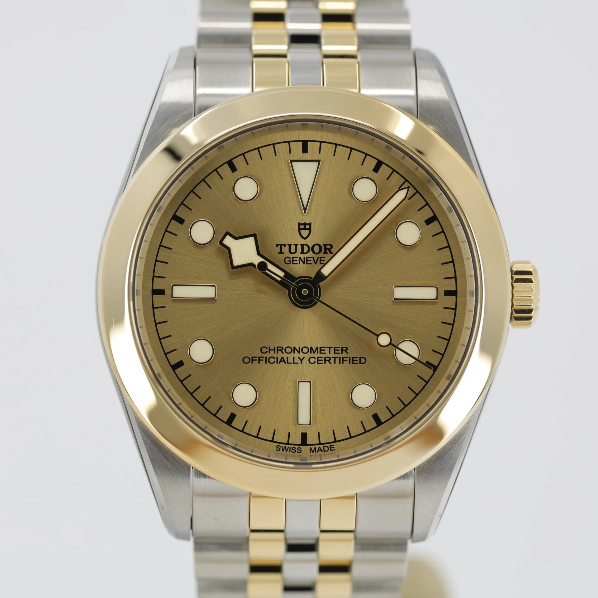 Tudor Black Bay M79663-0005 39mm Yellow gold and Stainless steel Golden