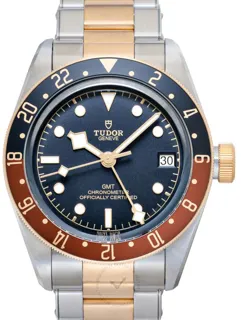 Tudor Black Bay GMT 79833MN-0001 Yellow gold and Stainless steel Black