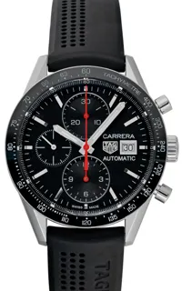 TAG Heuer Carrera Calibre 16 CV201AK.FT6040 Ceramic and Stainless steel Black