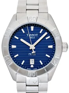 Tissot PR 100 T101.610.11.041.00 Stainless steel Blue