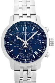 Tissot PRC T114.417.11.047.00 Stainless steel Blue