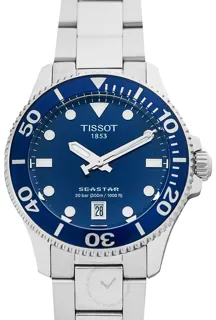 Tissot Seastar T120.210.11.041.00 Stainless steel Blue