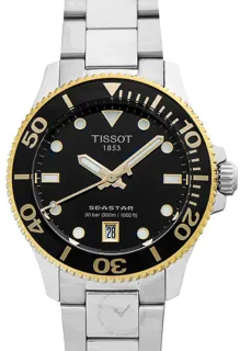 Tissot Seastar 1000 T120.210.21.051.00 Yellow gold and Stainless steel