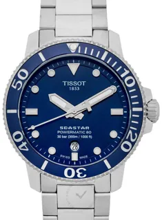 Tissot Seastar 1000 T120.407.11.041.03 43mm Stainless steel Blue